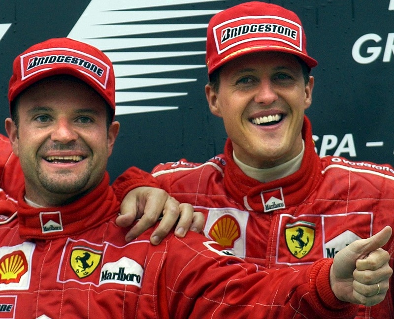 НЕКАДАШЊИ КЛУПСКИ КОЛЕГА СЛАВНОГ НЕМЦА; Рубенс Барикело: Не дају ми да видим Шумахера